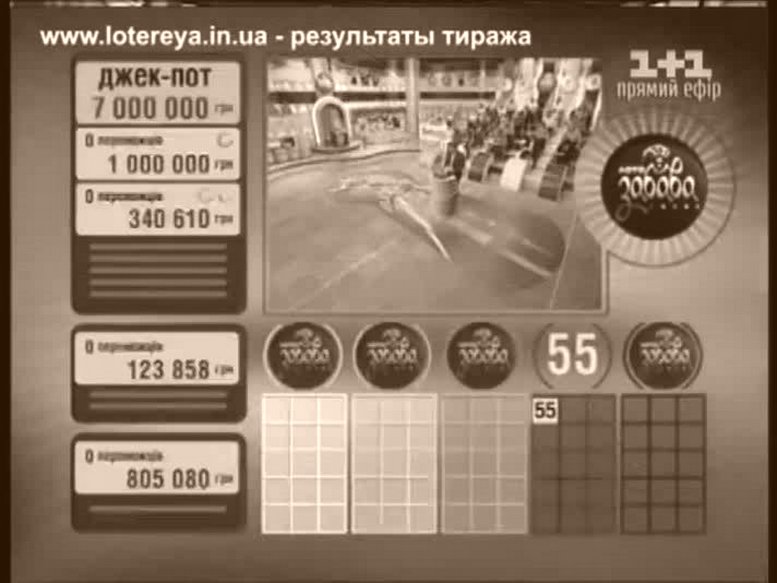 Тиражи Лото ЗАБАВА